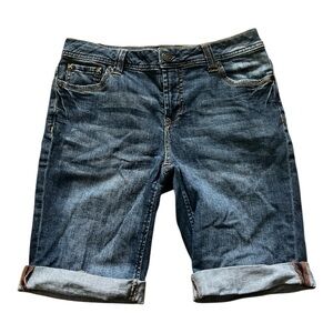 Faded Glory Blue Denim Shorts Size 6